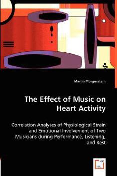 Paperback The Effect of Music on Heart Activity Book