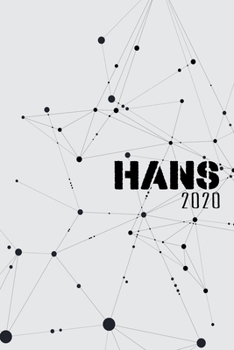 Terminkalender 2020: F�r Hans personalisierter Taschenkalender und Tagesplaner ca DIN A5 376 Seiten 1 Seite pro Tag Tagebuch Wochenplaner