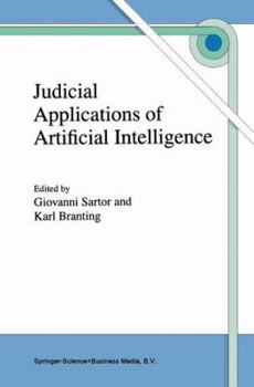 Paperback Judicial Applications of Artificial Intelligence Book