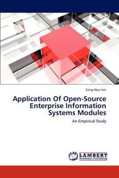 Paperback Application of Open-Source Enterprise Information Systems Modules Book