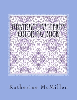 Paperback Abstract Patterns Coloring Book