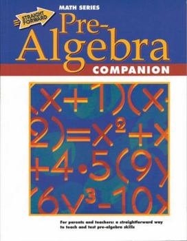 Paperback Pre-Algebra Companion Book