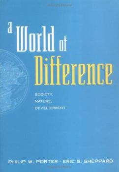 Paperback A World of Difference: Society, Nature, Development Book