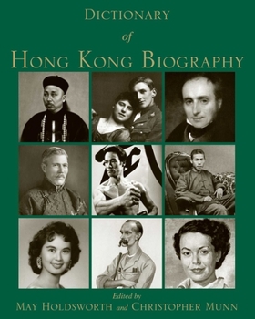 Hardcover Dictionary of Hong Kong Biography Book