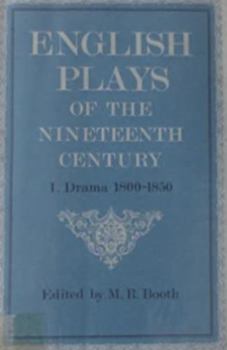 Hardcover English plays of the nineteenth century; Book