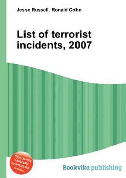 Paperback List of Terrorist Incidents, 2007 Book
