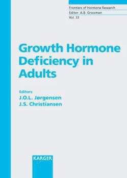 Hardcover Growth Hormone Deficiency in Adults (Frontiers of Hormone Research) Book