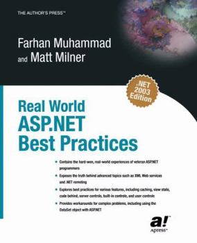 Paperback Real World ASP.Net Best Practices Book