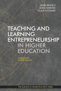 Paperback Teaching and Learning Entrepreneurship in Higher Education Book