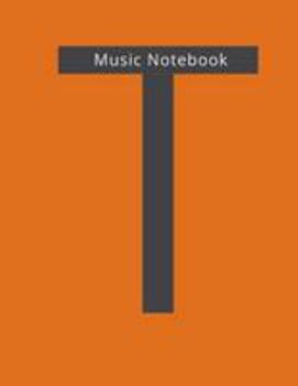 Paperback Music Notebook: University of Texas, 125 pages, full-size Book