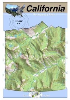 Paperback 33°114° NW - Blythe, California Backcountry Atlas (Topo) Book