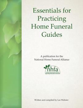 Paperback Essentials for Practicing Home Funeral Guides Book