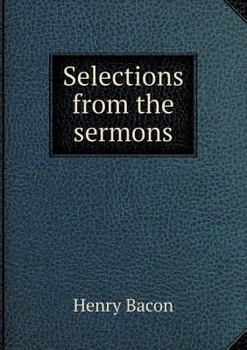 Paperback Selections from the sermons Book