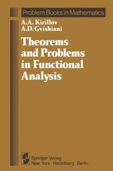 Hardcover Theorems and Problems in Functional Analysis Book