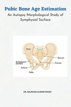 Paperback Pubic Bone Age Estimation An Autopsy Morphological Study of Symphysial Surface Book