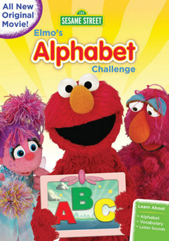 DVD Sesame Street: Elmo's Alphabet Challenge Book