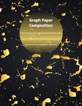 Paperback Graph Paper Composition: Large Size 8.5'' x 11'', 5 squares per inch Quad Ruled Book