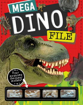 Hardcover Mega Dino File Book