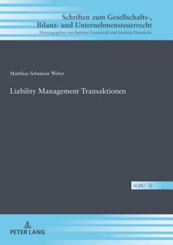 Hardcover Liability Management Transaktionen [German] Book