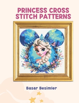Paperback Princess Cross Stitch Pattterns Book