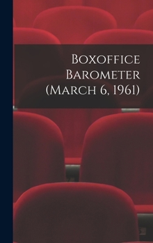 Hardcover Boxoffice Barometer (March 6, 1961) Book