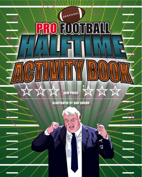 Paperback Pro Football Halftime Activity Book