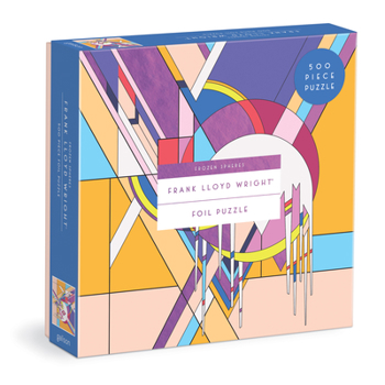 Misc. Frank Lloyd Wright Frozen Spheres 500 Piece Foil Puzzle Book