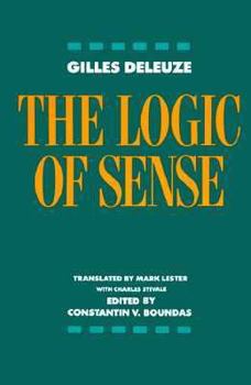 Paperback The Logic of Sense Book