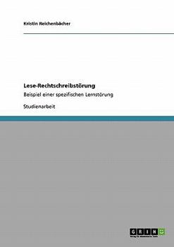 Paperback Lese-Rechtschreibstörung: Beispiel einer spezifischen Lernstörung [German] Book