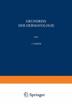 Paperback Grundriss Der Dermatologie [German] Book
