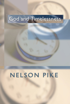 Paperback God and Timelessness Book