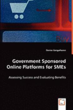 Paperback Government Sponsored Online Platforms for SMEs Book