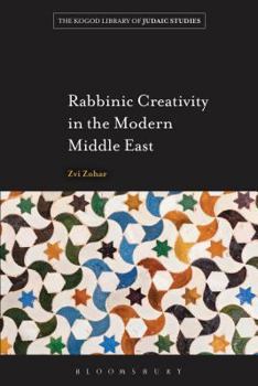 Paperback Rabbinic Creativity in the Modern Middle East Book