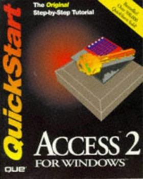 Paperback Access 2 for Windows QuickStart Book
