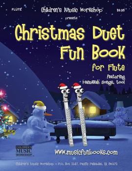 Paperback Christmas Duet Fun Book for Flute Book