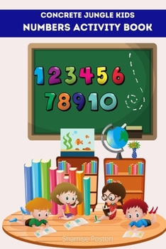 Paperback Concrete Jungle Kids Number Activity Book