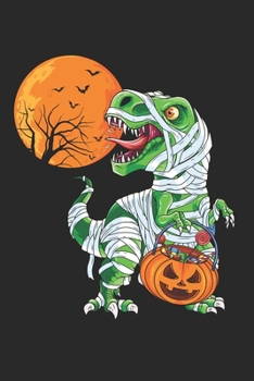 Trex Halloween Notebook - Dinosaur Fan Journal Planner: Skeleton Costume Organizer For Men Women Kids
