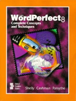 Paperback Corel Wp 8 Complete Conc &Tech Book