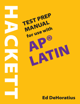Paperback A Hackett Test Prep Manual for Use with AP® Latin (English and Latin Edition) Book