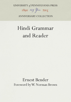 Hardcover Hindi Grammar and Reader Book