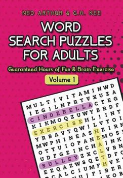 Paperback Word Search Puzzles for Adults: Guaranteed Hours of Fun & Brain Exercise Book