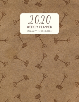 2020 Weekly Planner January to December: Dated Diary With To Do Notes & Inspirational Quotes - Music Stand (Vintage Music Calendar Planners)