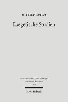 Hardcover Exegetische Studien [German] Book