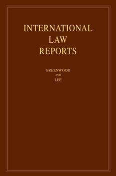 Hardcover International Law Reports: Volume 175 Book