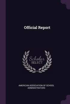 Paperback Official Report Book