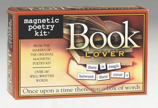 Book Lover: Magnetic Poetry Kit