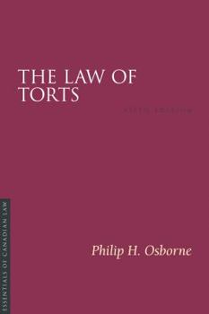Paperback The Law of Torts, 5/E Book