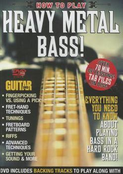 DVD How to Play Heavy Metal Bass! Book