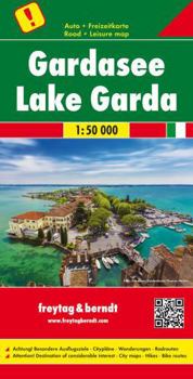Map Lake Garda, road map 1:50,000 Book