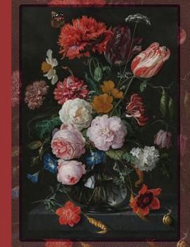 Paperback Composition Notebook Vintage Flowers 01: 200 Pages, 100 Sheets College Ruled Composition Notebook Paper Book